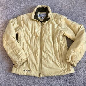 Columbia Titanium Yellow Women’s Jacket Size M